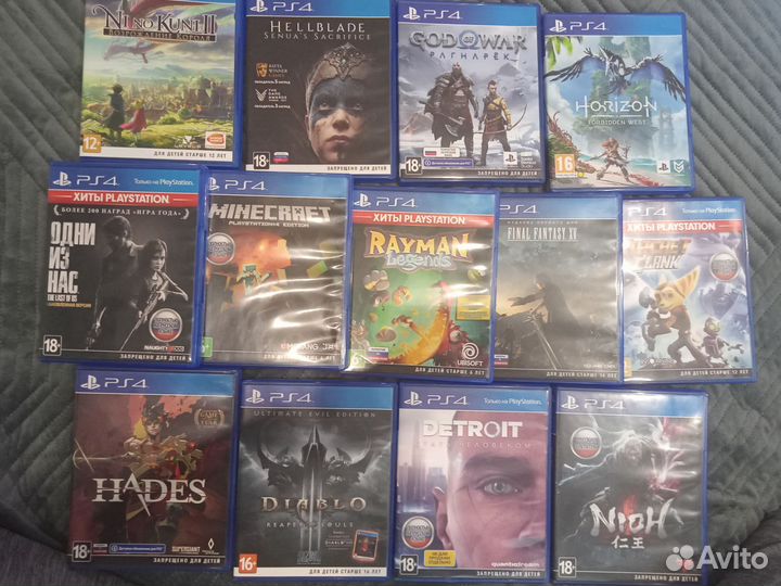 Игры на Sony PS4 диски