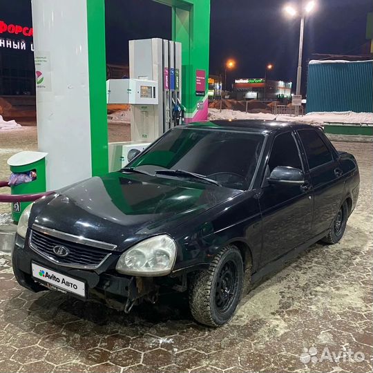 LADA Priora 1.6 МТ, 2009, битый, 210 000 км