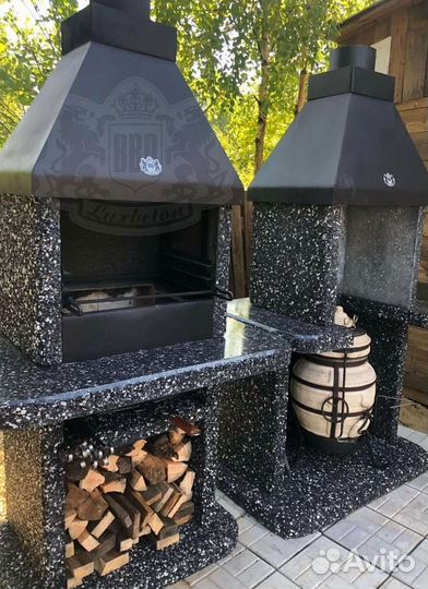 Модульные барбекю без грязи и стройки на участке