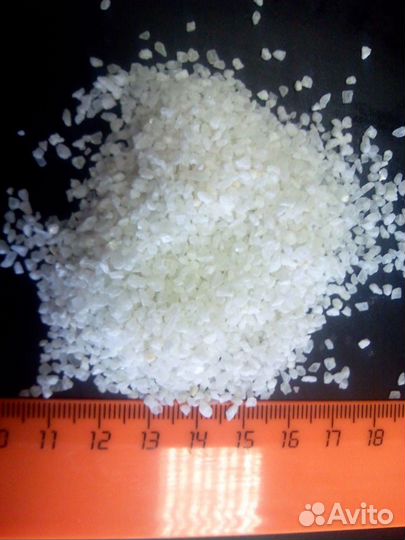 Белая мраморная крошка