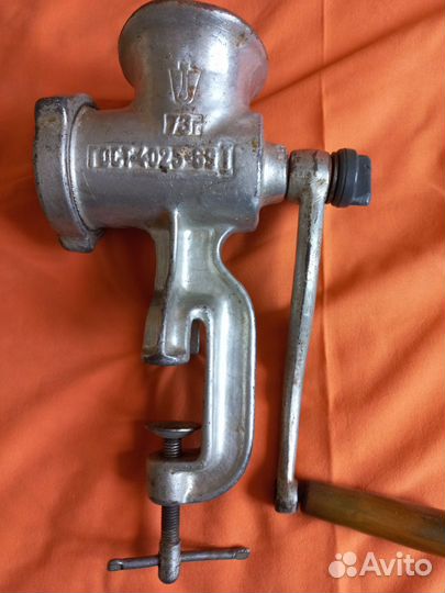 Мясорубка ручная СССР