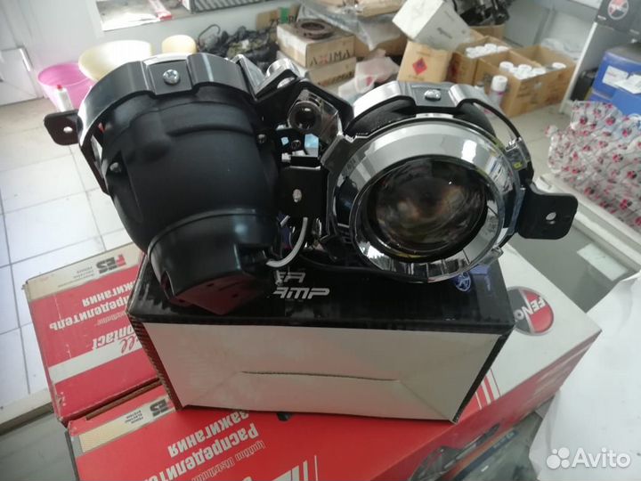 Противотуманные фары линза 2170 Приора галоген