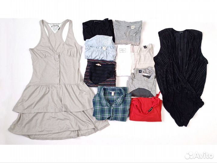 Женская одежда пакетом М/46 комплект 11 вещей