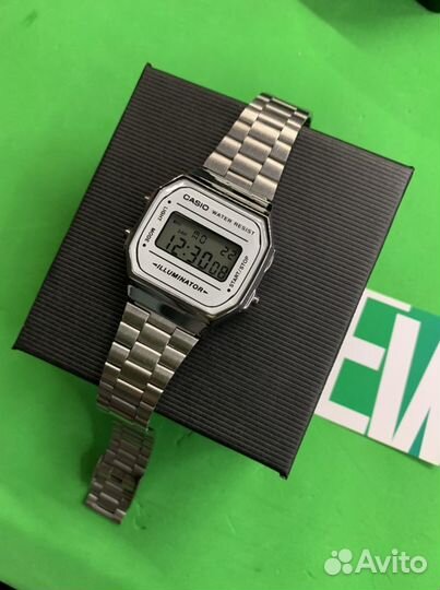 Часы Casio illuminator A168 новые