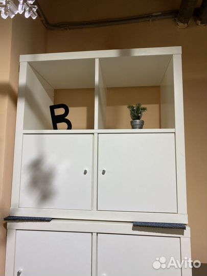 Стеллаж IKEA каллак 4 ячейки