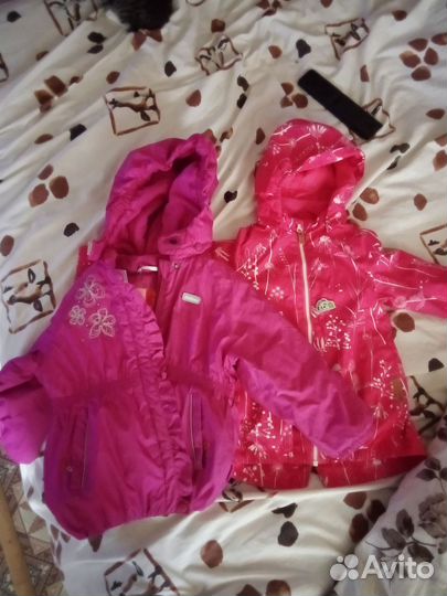 Ветровка для девочки на 4-5лет