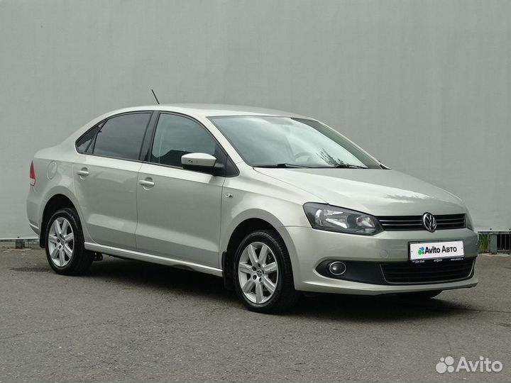 Volkswagen Polo 1.6 AT, 2013, 128 253 км