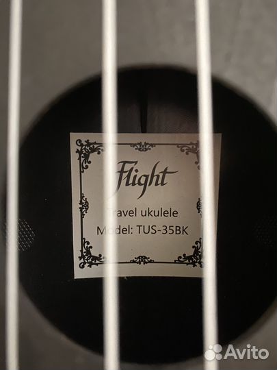 Укулеле flight Travel - TUS 35 BK