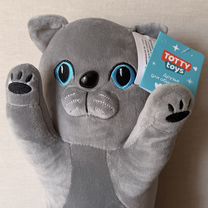 Мягкая игрушка плюшевый котик