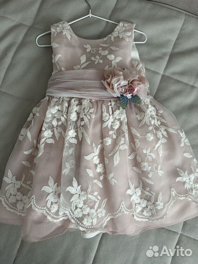 Платье нарядное для девочки, 104 (Испания)