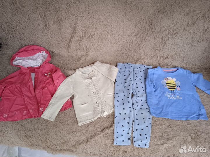 Детские вещи пакетом р.80