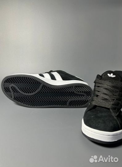 Кроссовки Adidas Campus 00s Black Люкс