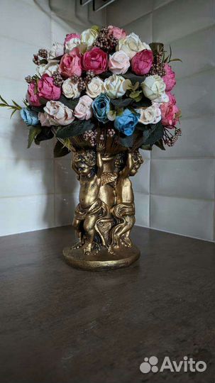 Ароматическая ваза с букетом для интерьера