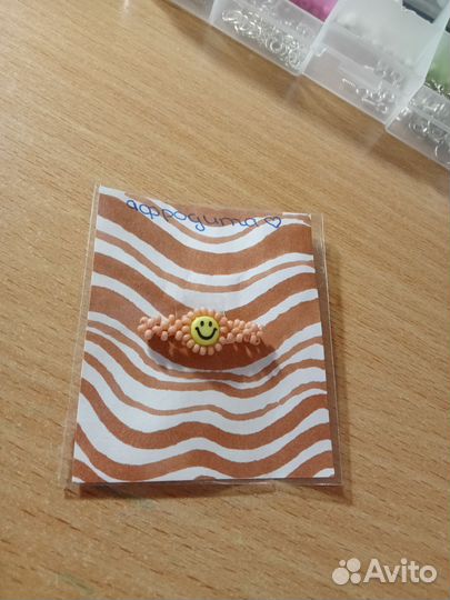 Серьги из бисера