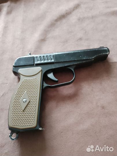 Детский пистолет на пистонах СССР