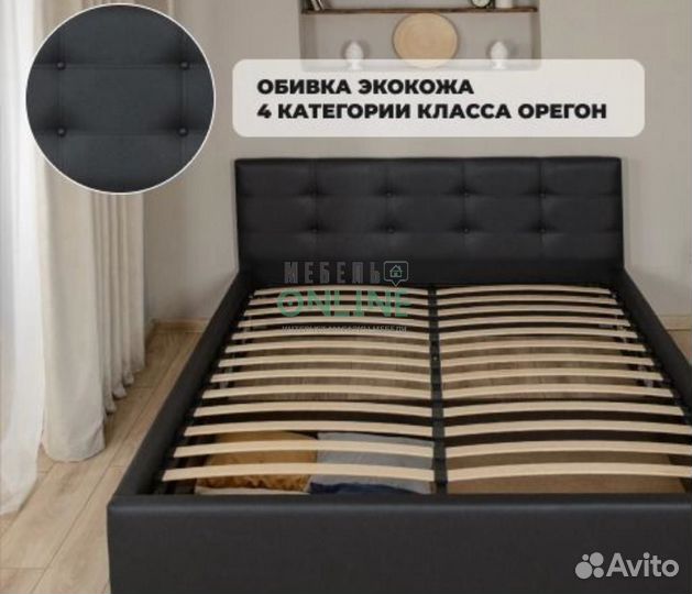 Кровать мягкая