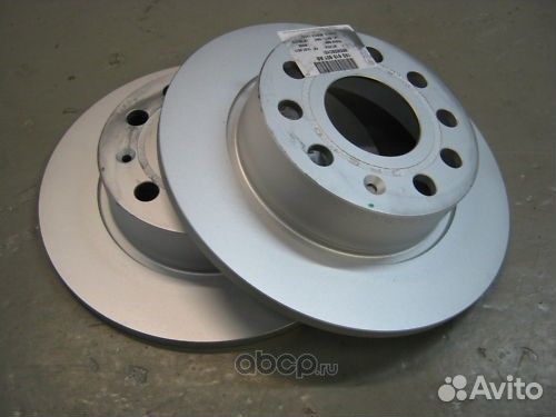 Диск тормозной задний Skoda Octavia II (A5), III