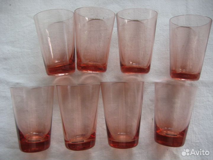 Рюмки (цветное стекло) СССР