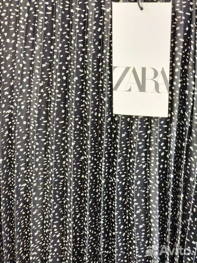 Плиссированная юбка zara новая с биркой