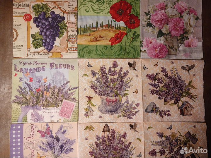Салфетки для декупажа