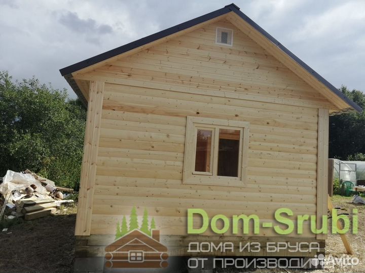 Харовск. Хорошая надёжная Баня из бруса Б-3 (4х5)