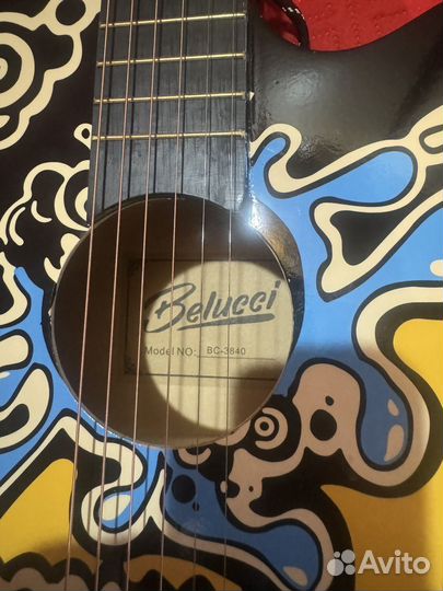 Новая гитара Belucci