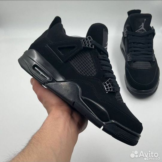 Nike air jordan 4 black cat