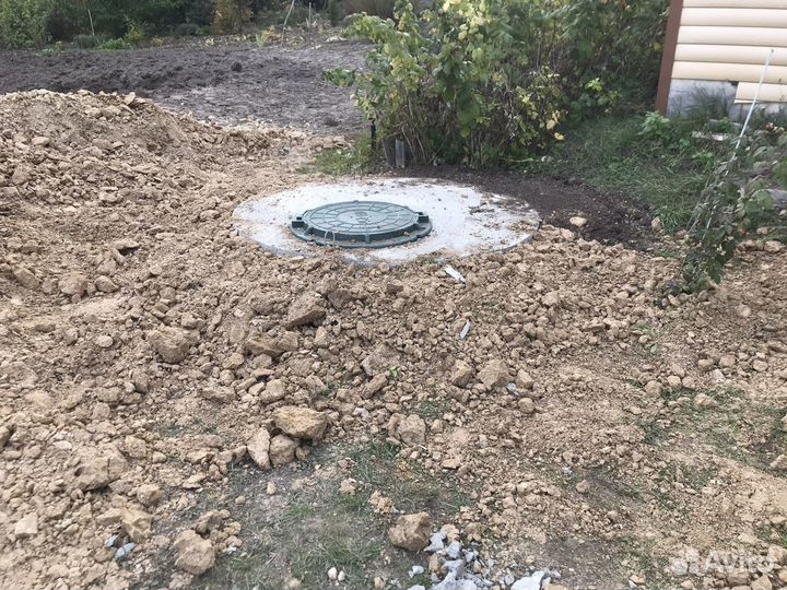 Сливная яма под ключ