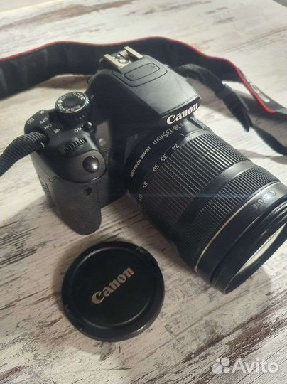 Зеркальный фотоаппарат canon 650D