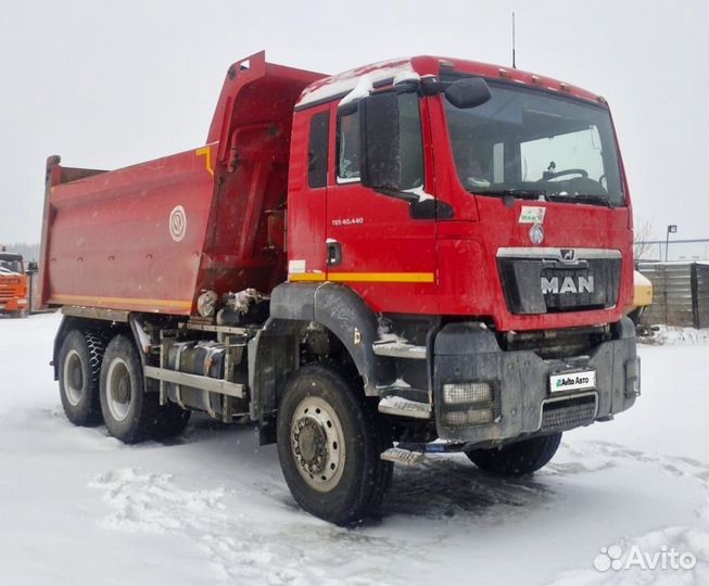 Самосвал 16 м³ MAN TGS 40.440 6X6 BB-WW, 2021