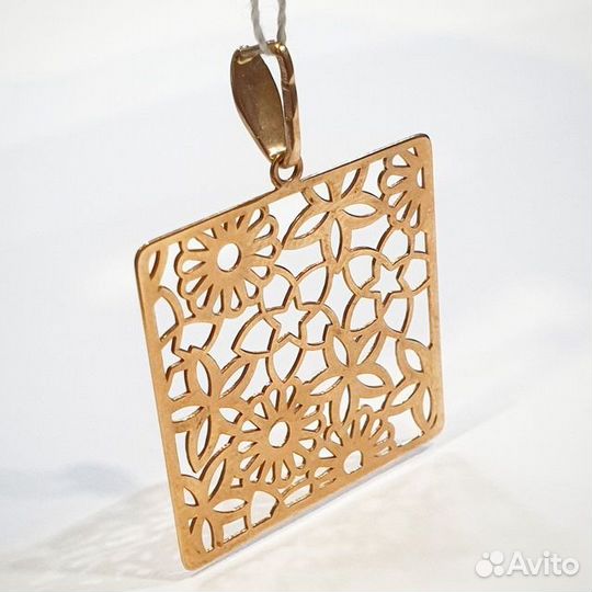 Золотая подвеска