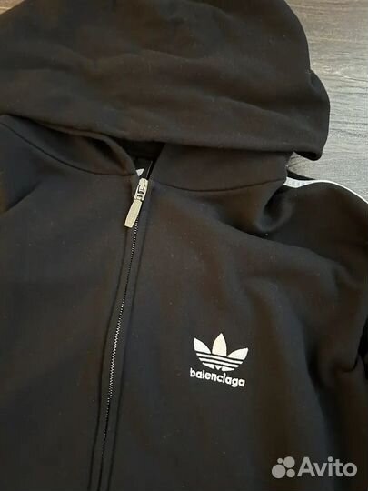 Зип худи balenciaga x adidas