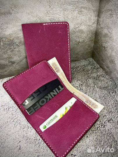 Обложка на паспорт и картхолдер