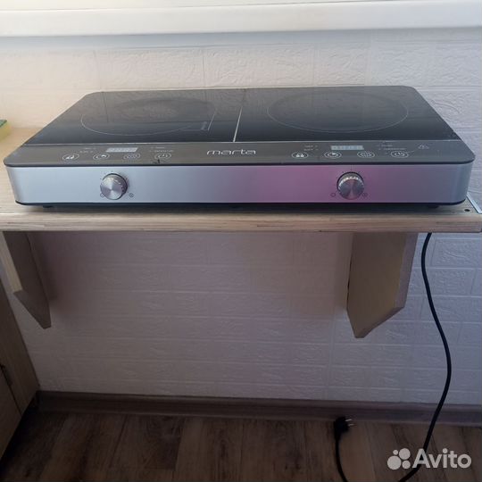 Варочная панель 2 в 1 индукция + электро