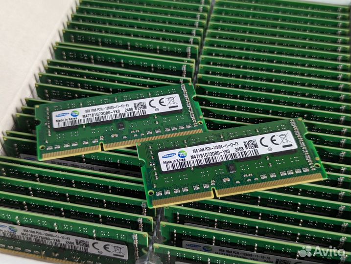 Оперативная память sodimm DDR3L 8gb 12800S