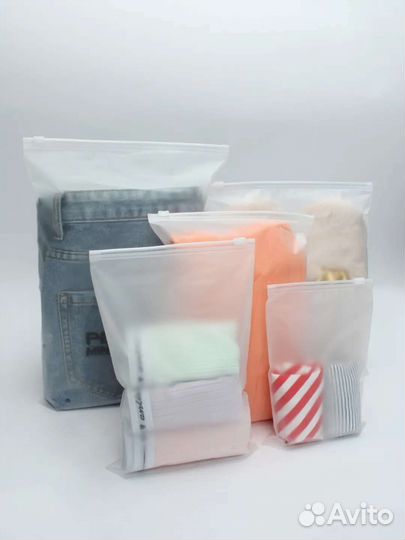 Пакеты зип лок с бегунком