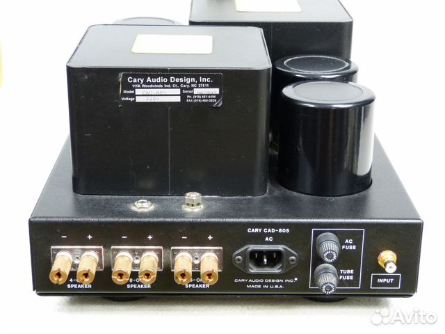 Cary Audio CAD 805 Tubw 1994г моно-блоки