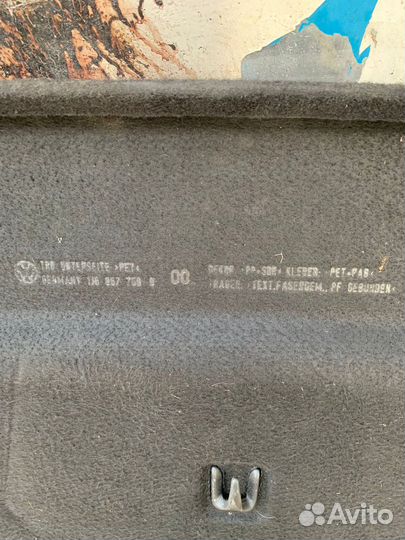 Задняя полка volkswagen golf 4