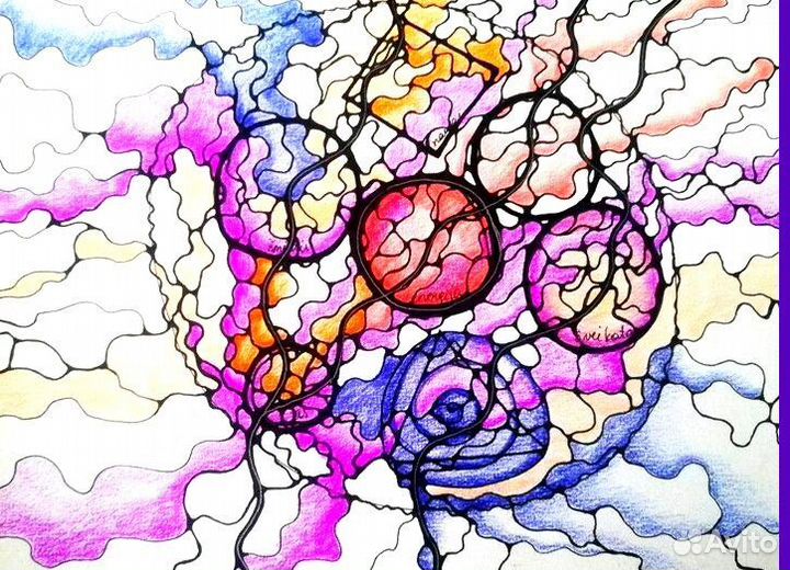 Арт рисунки Нейрографика