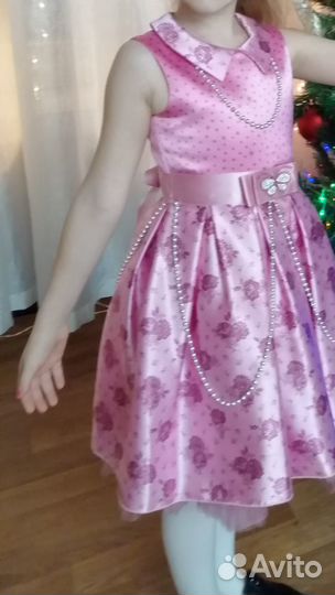 Платье для девочки 116-122