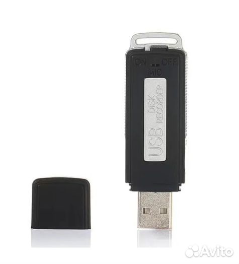 Цифровой диктофон с usb 4GB 50часов записи