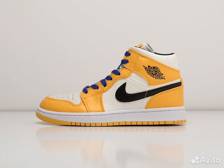 Кроссовки Air Jordan 1 Lakers (36-40)