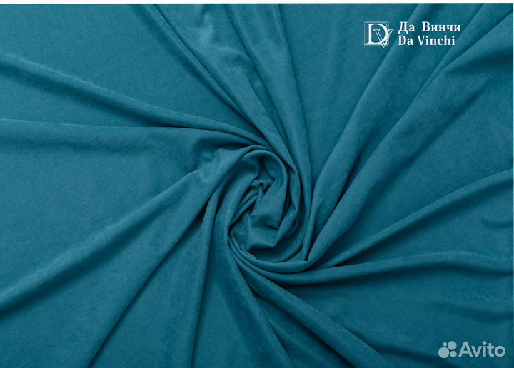 Готовые шторы из велюр-канваса Да Винчи