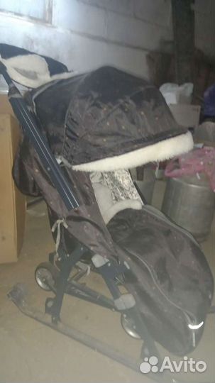 Коляска санки