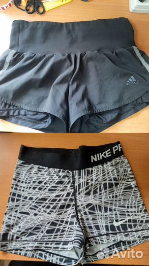 Спортивные шорты adidas, Nike XS