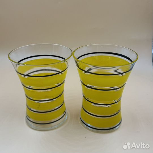 Стаканы Фужеры Старинное стекло СССР