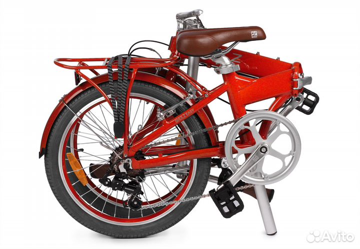 Cкладной велосипед Shulz Easy красный