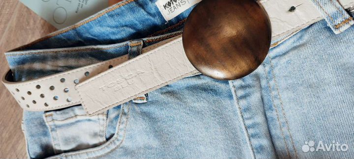 Итальянский ремень Tosca Blu