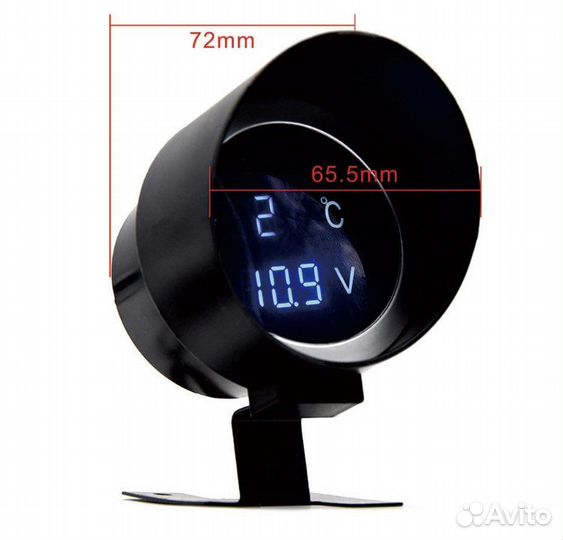 Вольтметр датчик температуры воды автомобильный