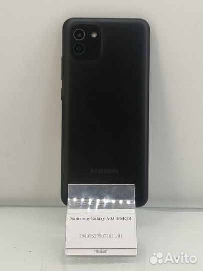 Samsung Galaxy A03, 4/64 ГБ